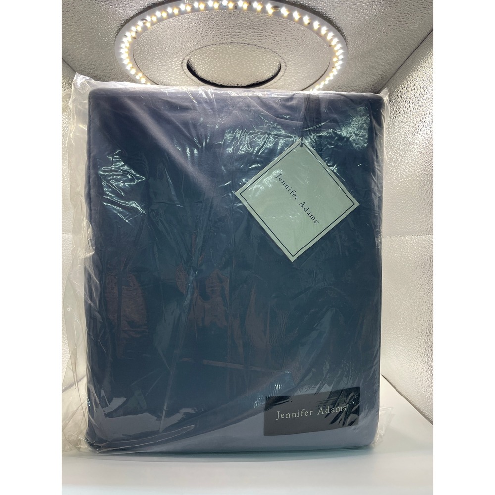 Jennifer Adams Sheet Set Unisex Cal King Blue NEW Eternal Collection Microfiber